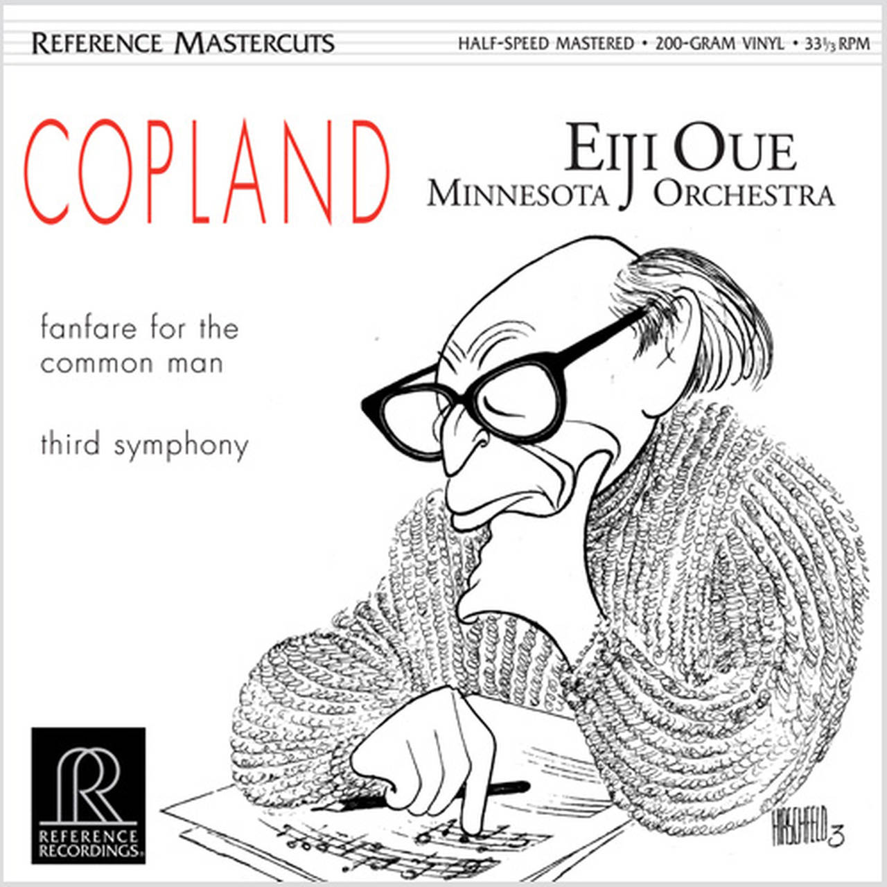 Eiji Oue Copland Fanfare For The Common Man & Third Symphony 200g LP (Vinyl)
