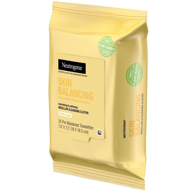 Neutrogena Skin Balancing Cleansing Towelettes - 25ct
