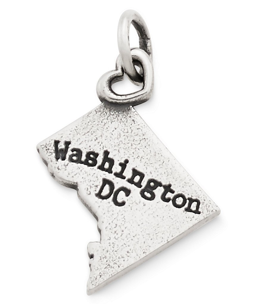 James Avery Faceted Lab-Created Amethyst February Birthstone Charm