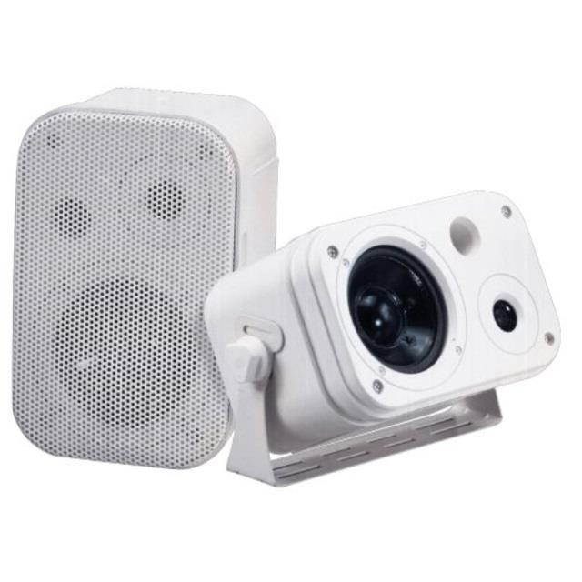Pyramid 3071WP 300 Watts 3.5-Inch 2Way Indoor/Outdoor Waterproof Speaker System