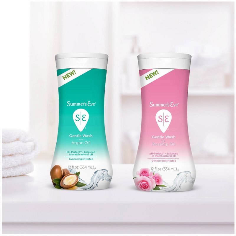 Summer's Eve Gentle Wash with Argan Oil - 12 fl oz