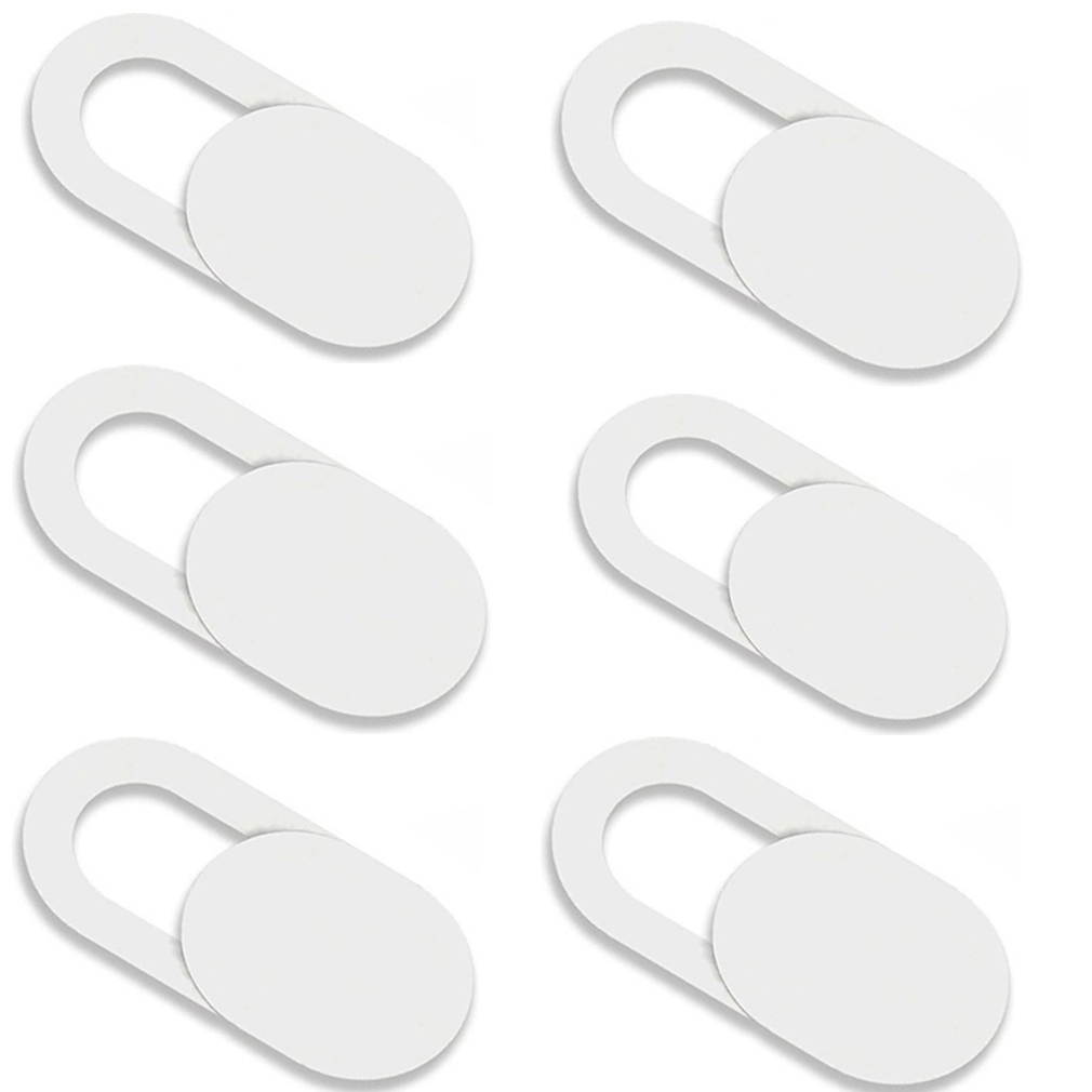 Webcam Cover Slide Ultra Thin Laptop Camera Cover Slide Blocker for Smart Phone Computer MacBook Pro iMac PC Tablet Notebook Surface Pro Echo Show Camera Protecting Your Privacy Security 6 Pack