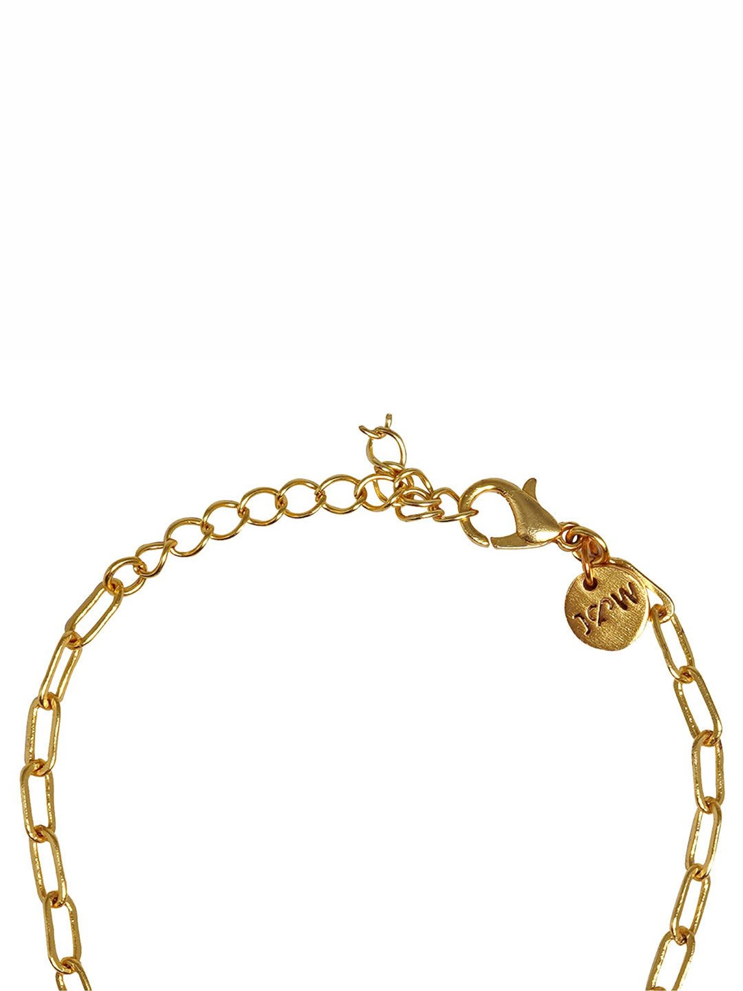 Joker & Witch 18k Gold-Plated Capricorn Zodiac Flexible fit Bracelet