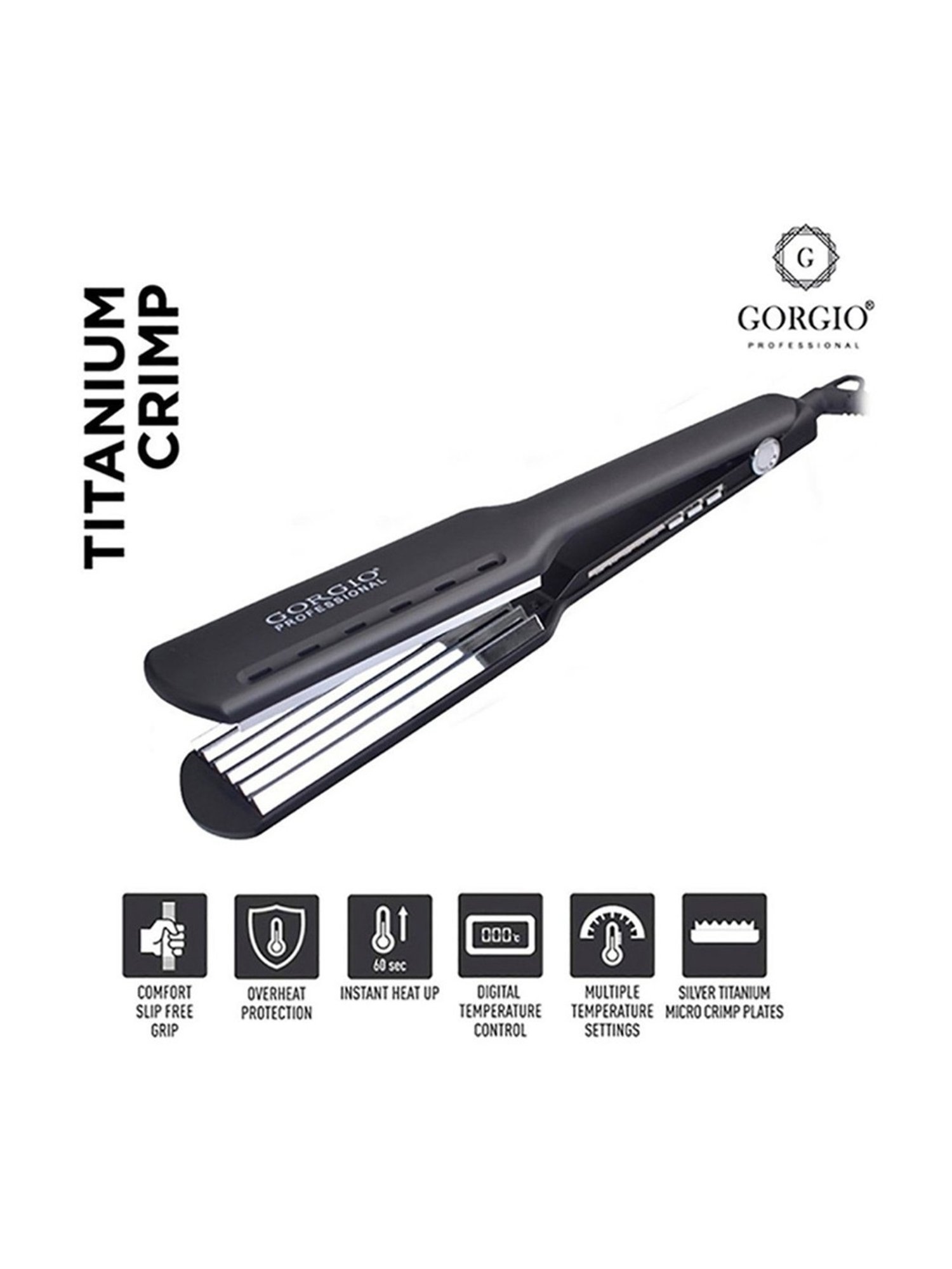 HNK Frizz Hair Crimper (Green)