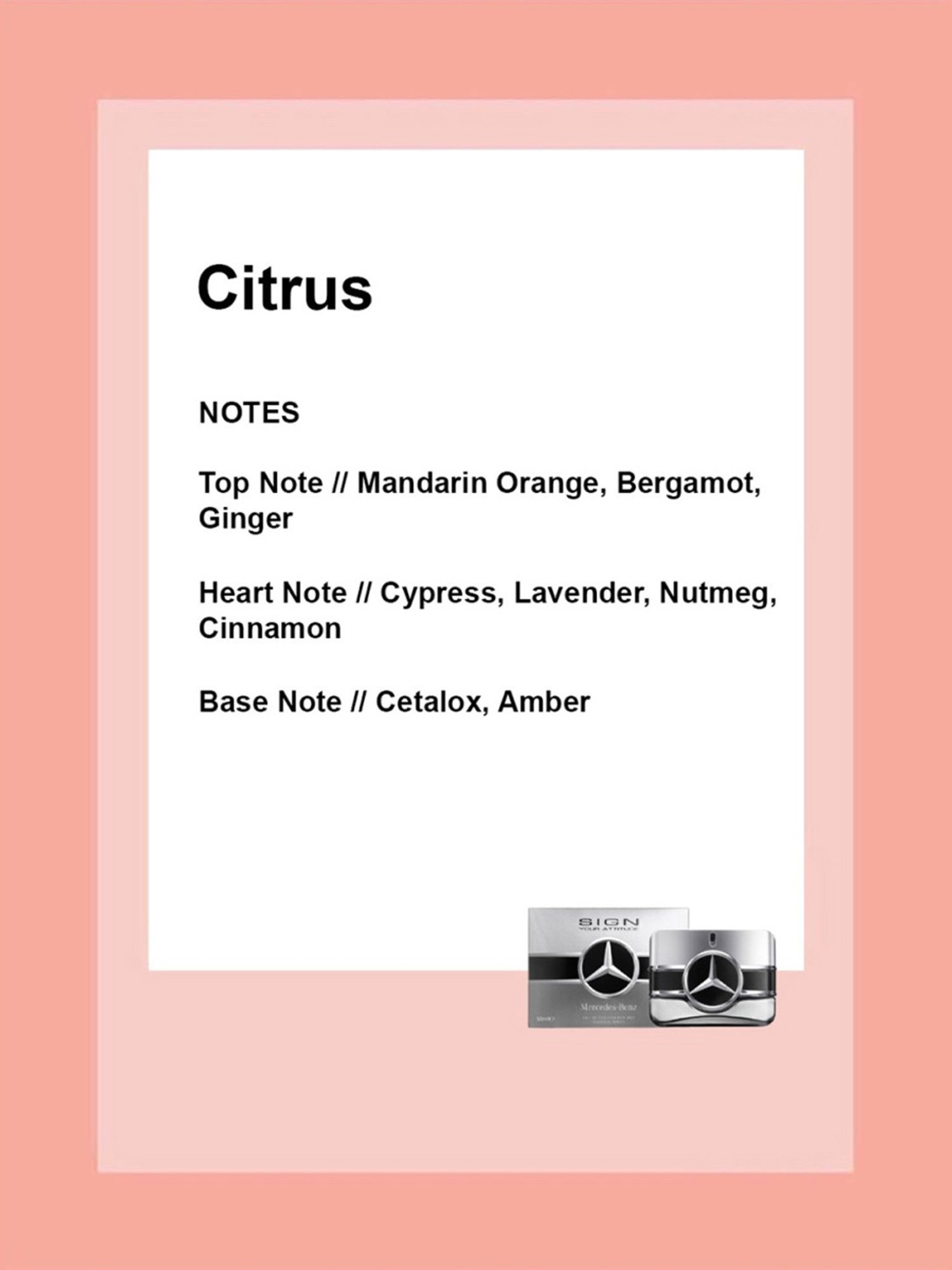 Mercedes-Benz Sign Your Attitude Eau de Toilette for Men - 50 ml