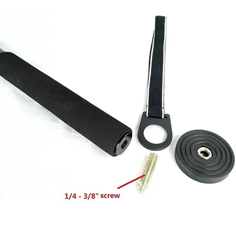 Professional 65inch Camera Aluminium Monopod with Folding Three Feet Support Stand