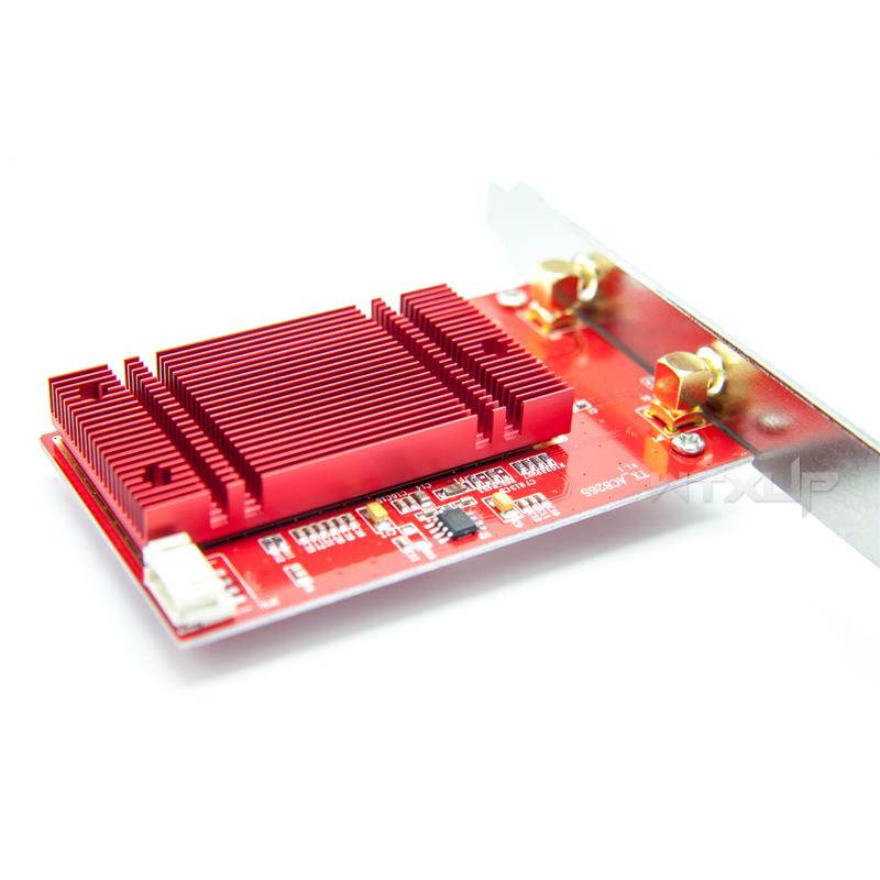 8265 802.11AC 867Mbps Desktop PCi-e Wi-Fi Adapter PCI Express + WiFi Antenna for Intel 8265ac+Bluetooth 4.2 mu-mimo