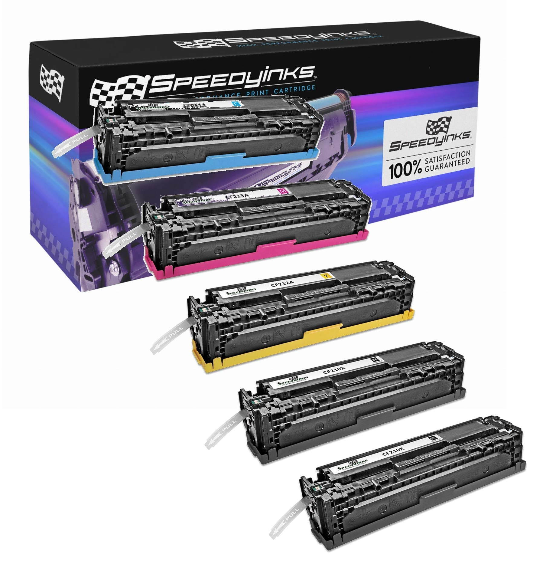 Speedy Inks - Compatible Ink Cartridge Replacement for HP 131X/A ( Black , 5-Pack )