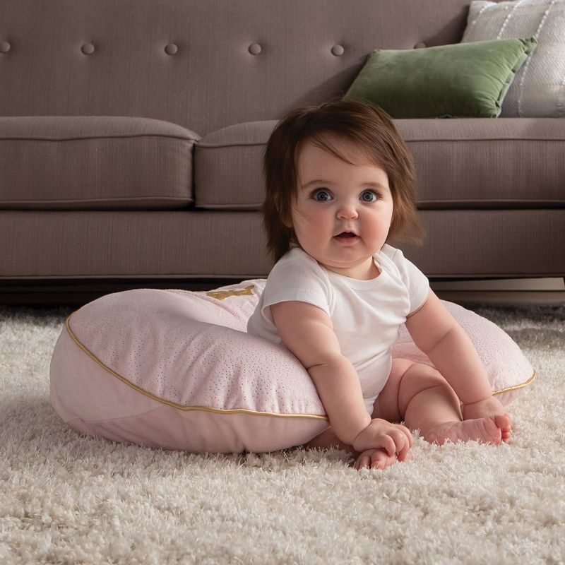 Boppy Luxe Feeding and Infant Support Pillow - Pink Princess