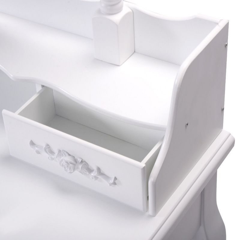 Canton Vanity Set Brown/Red - HOMES: Inside + Out