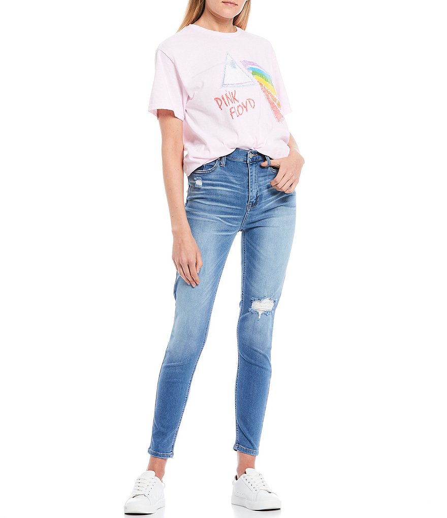Celebrity Pink High Rise Super Soft Ankle Skinny Jeans