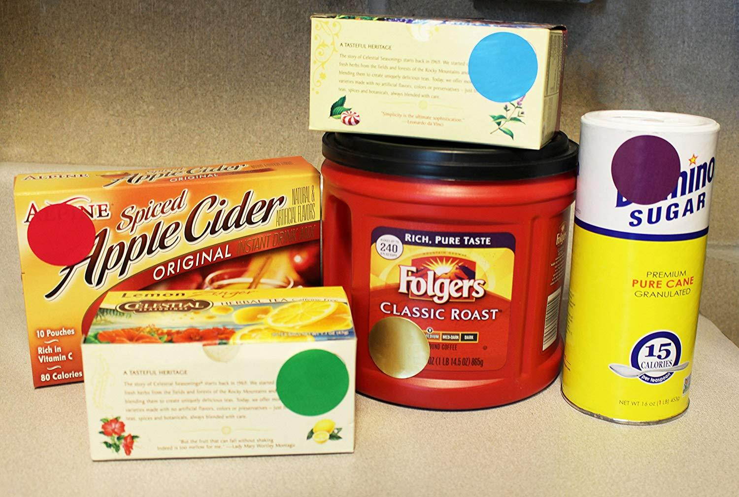 ChromaLabel 1-1/2 inch Color-Code Dot Labels | 500/Dispenser Box (Green)