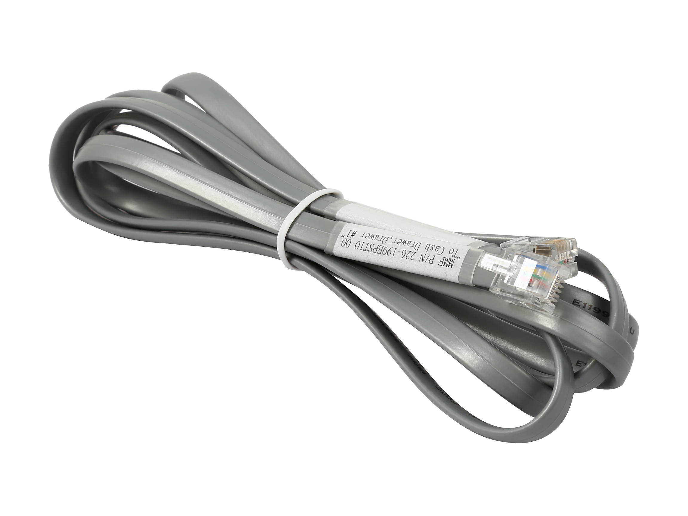 MMF POS 226-199EPST10-00 Cash Drawer Kwick Kable for Epson and Star Printers