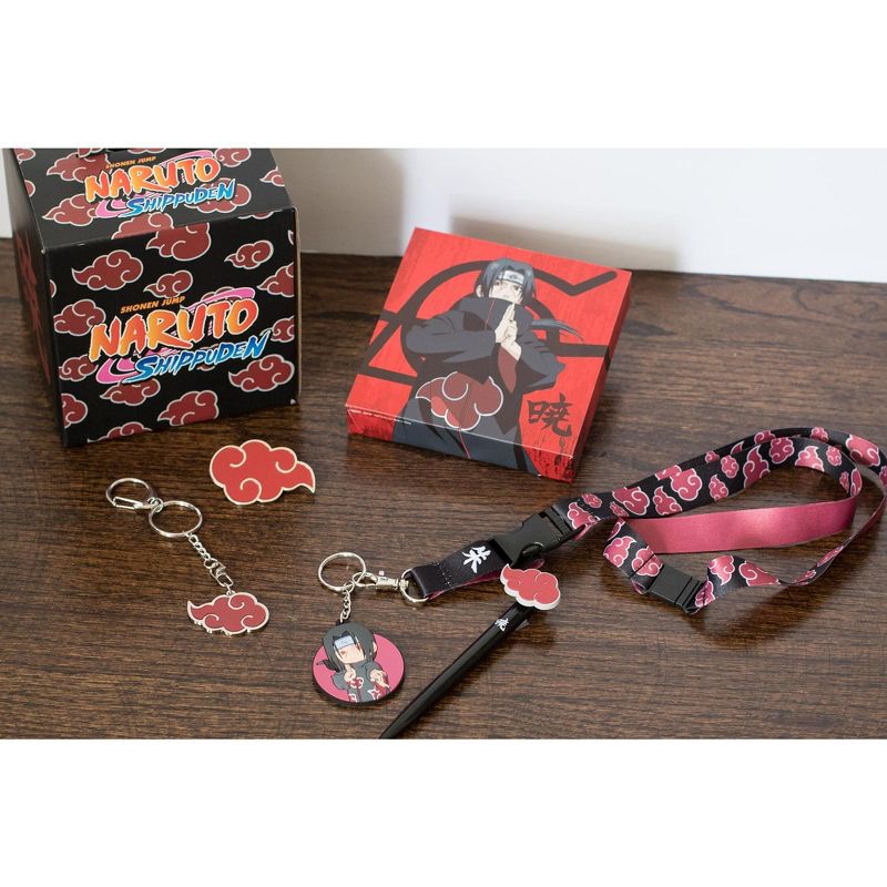 Just Funky Naruto Shippuden Akatsuki Collector Looksee Box | Includes 5 Themed Collectibles