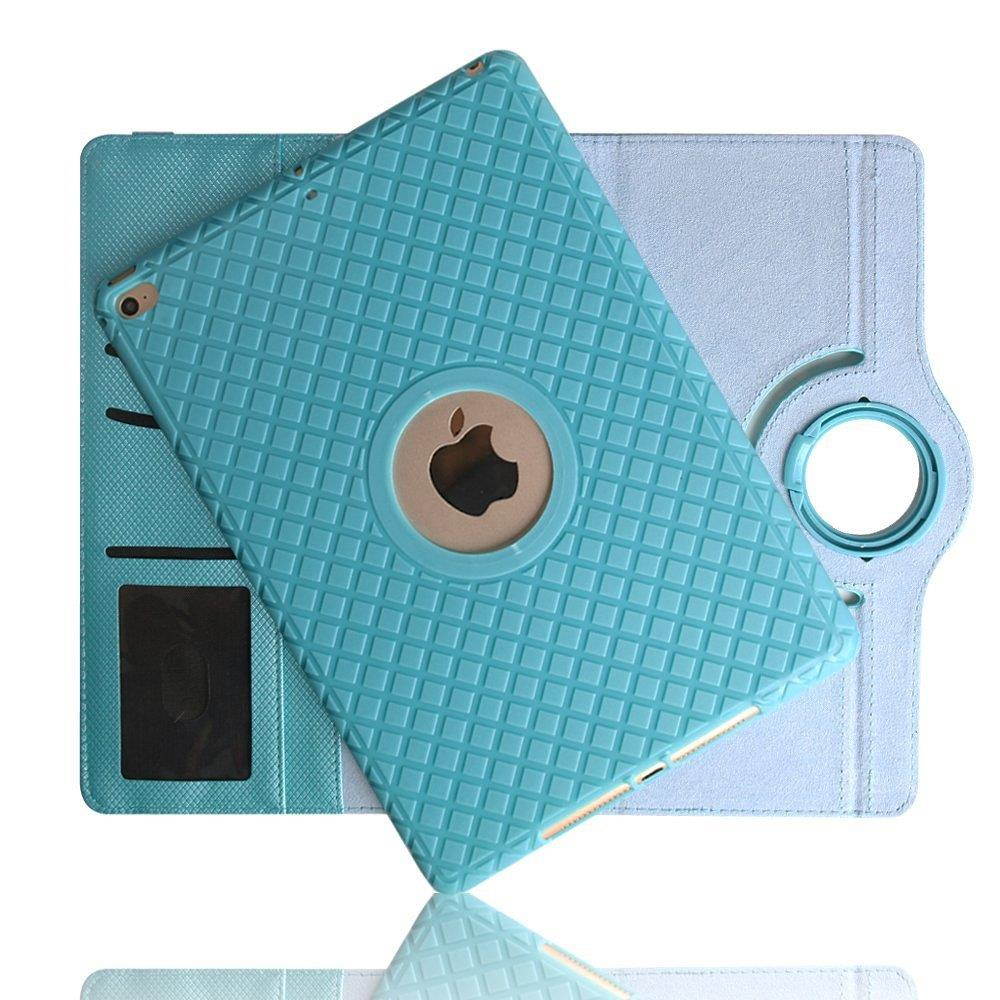 Apple iPad Case mini 4,TechCode 360 Degrees Rotating Magnetic PU Leather Stand Smart Screen Protective Case Cover for Apple iPad Mini 4 7.9 inch Tablet