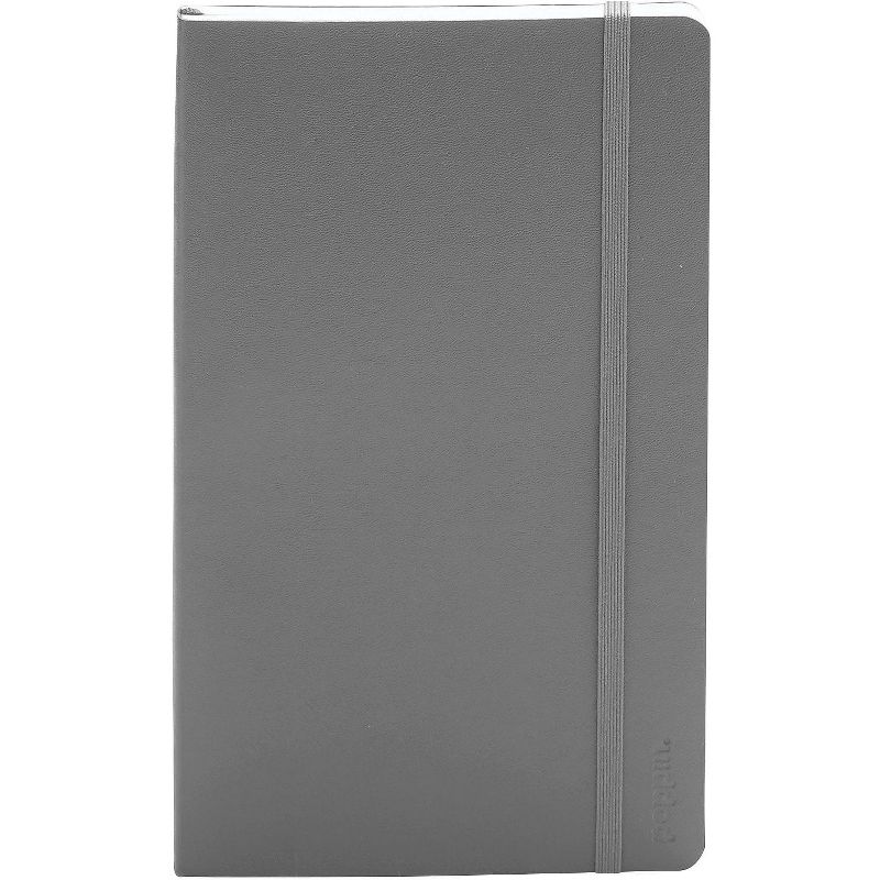 Poppin Dark Gray Medium Softcover Notebook 103193