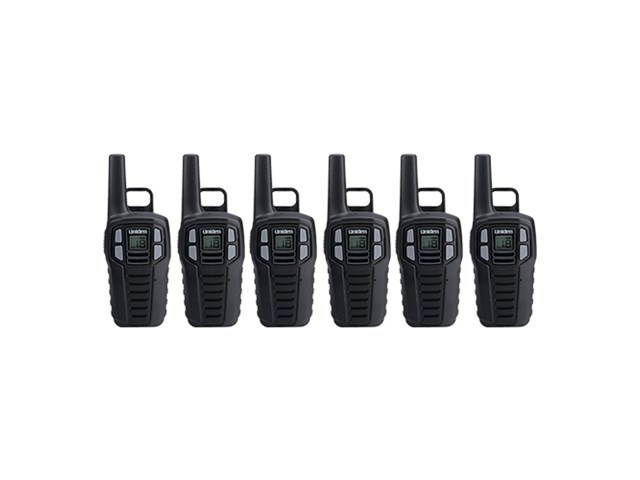 SX167-3CH 6-Pack 16-Mile 2-Way GMRS Radios