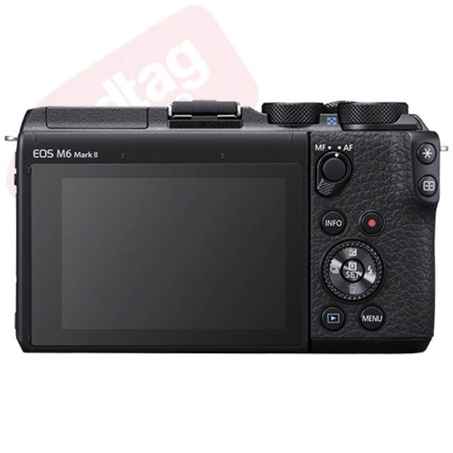 Canon EOS M6 Mark II Mirrorless Digital Camera & 15-45mm Lens Black + 32GB Budle