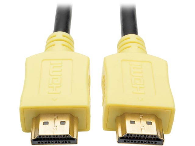 Tripp Lite High-Speed HDMI Cable with Digital Video and Audio, Ultra HD 4K x 2K (M/M), Green, 10 ft. (P568-010-GN)