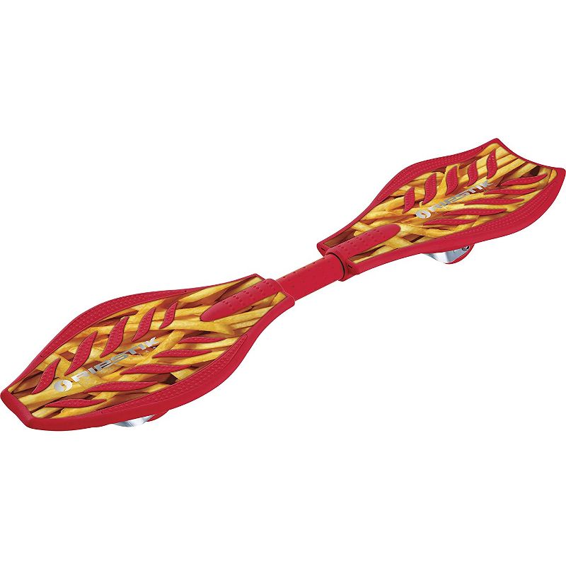 Razor RipStik Special Edition Food Fight 2 Wheel Twisty Caster Board with Removable Deck Plates, French Fry Design