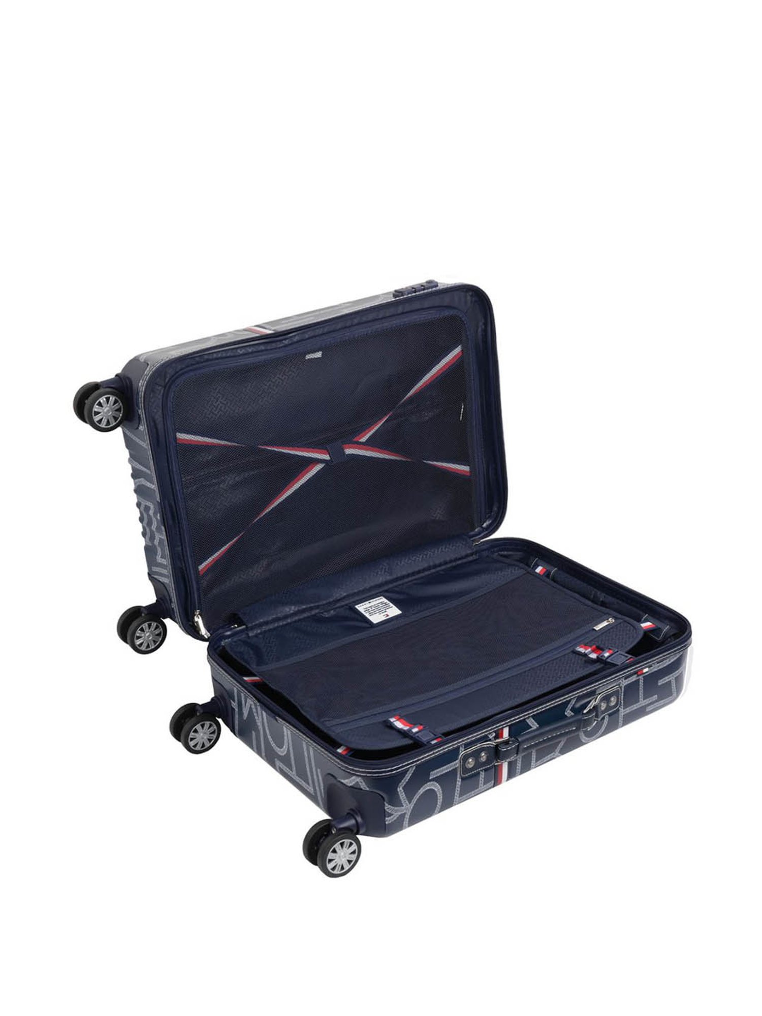 Tommy Hilfiger Navy Small Hard Cabin Trolley - 25 cm