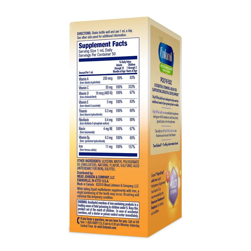 Enfamil Poly-Vi-Sol Multivitamin Dietary Supplement Drops - 1.69oz