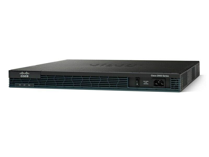 Cisco 2901 Integrated Services Router, CISCO2901/K9, Lifetime Warranty