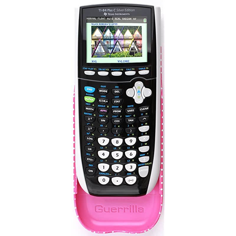 TI84HELLOKITTYV2HC Graphing Calculator Polka Dots