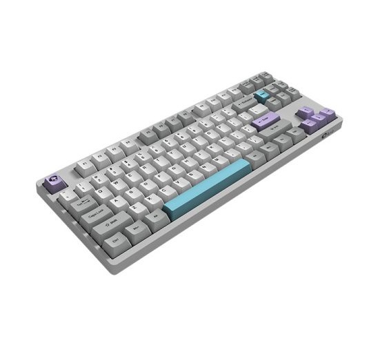 Akko 3108V2 Dragon Ball Z Frieza Full Size Gaming Mechanical Keyboard Double Shot Dye Sub PBT Keycaps NKRO Detachable USB Type-C Wired White and Purple