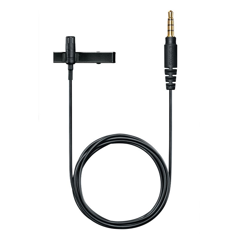 Shure MVL Lavalier Microphone (Black)