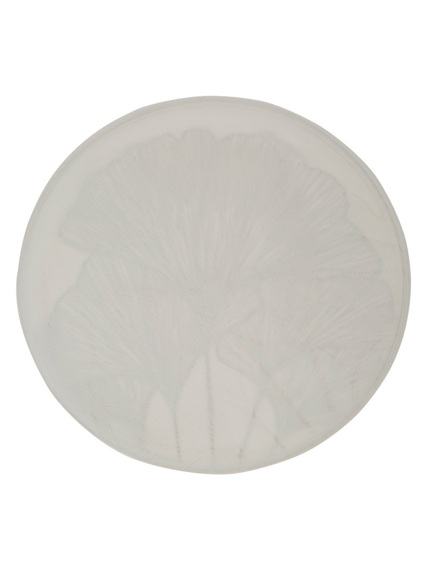 HOSTA HOMES Self Designed Printed Cream Gold PVC Table Placemat