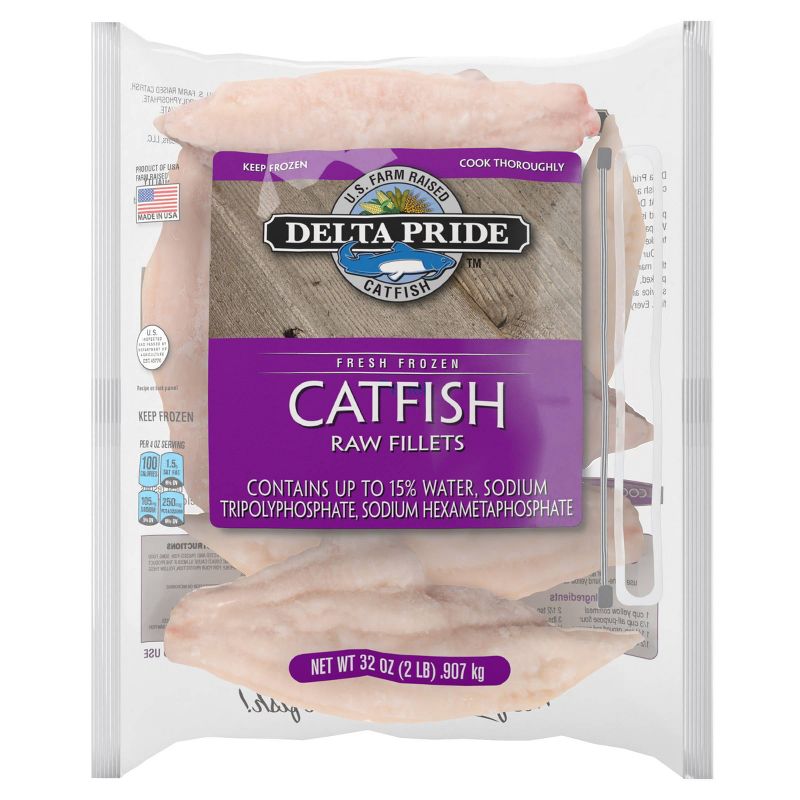 Delta Pride Catfish Fillets - Frozen - 32oz