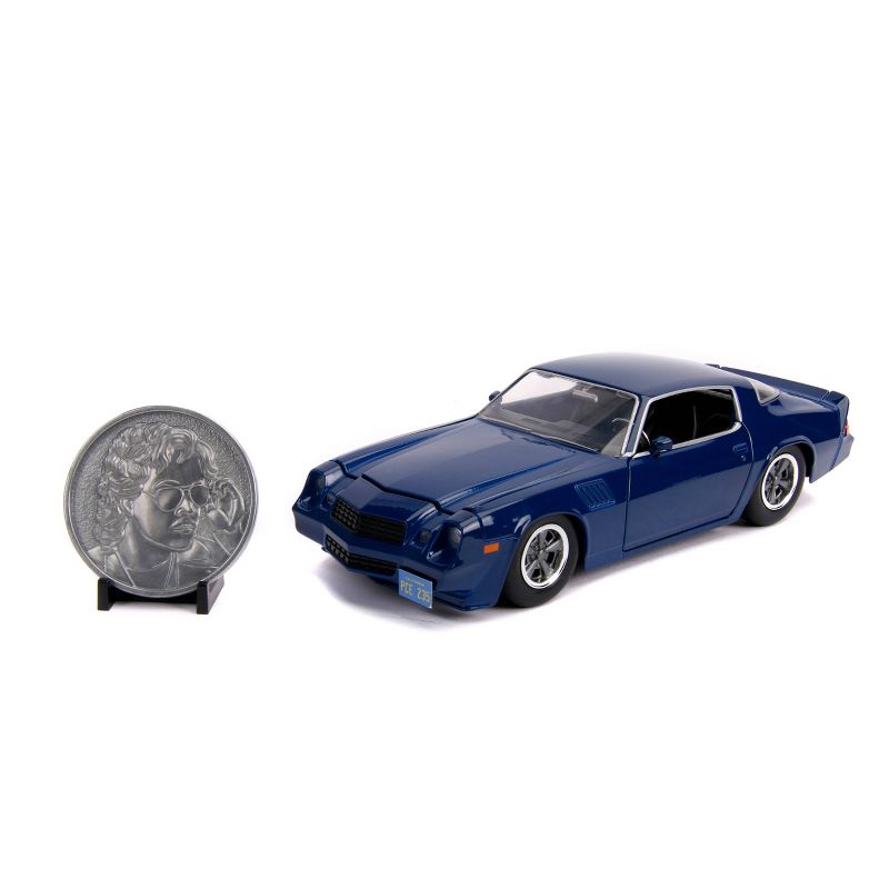 Hollywood Rides Stranger Things 1:24 Diecast - 1979 Chevy Camaro with Coin
