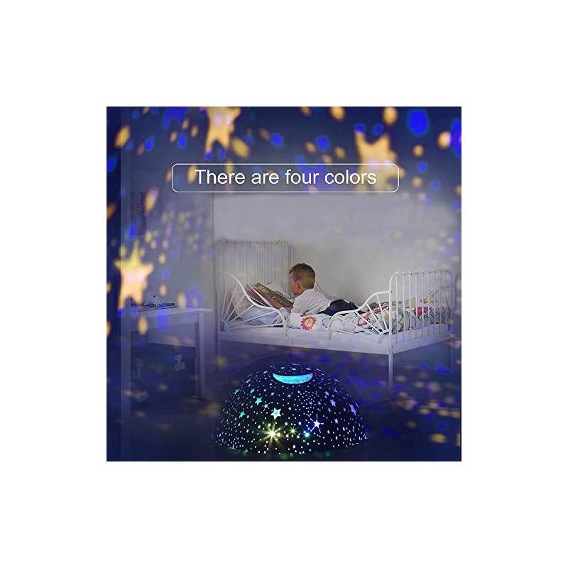 Toys for 78 Year Old Boys Girls Wonderful Quiet Rotating Starlight Toys for 210 Year Old Girls Romantic Magical Birthday Presents Gifts for 210 Year Old Boys Purple TSUSXK02