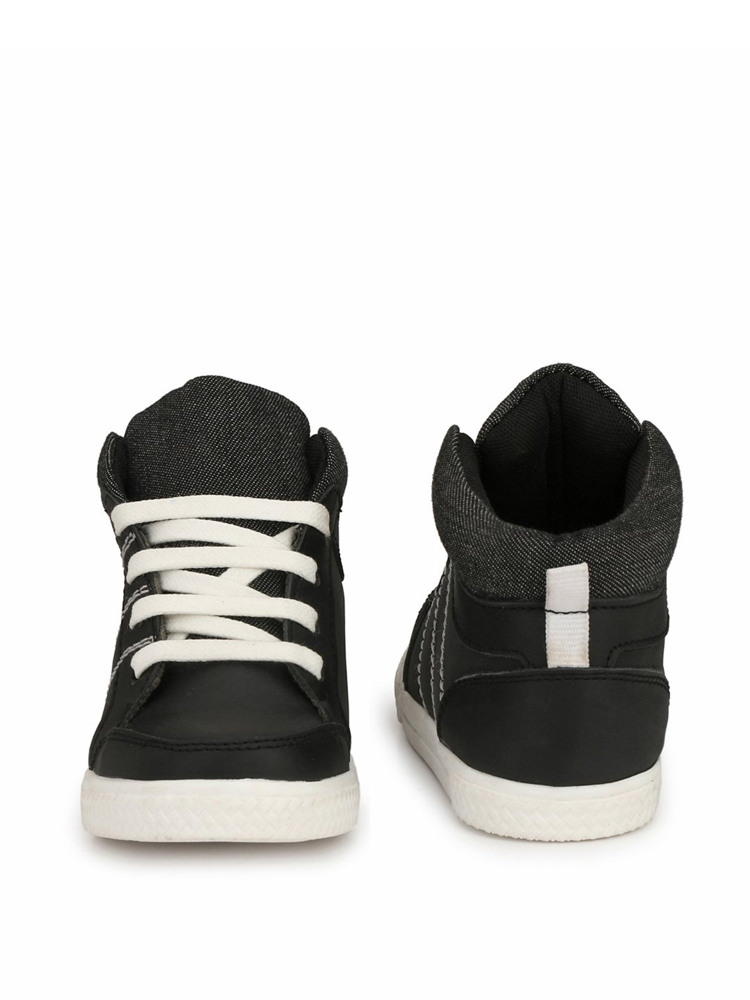Tuskey Kids Black Sneakers