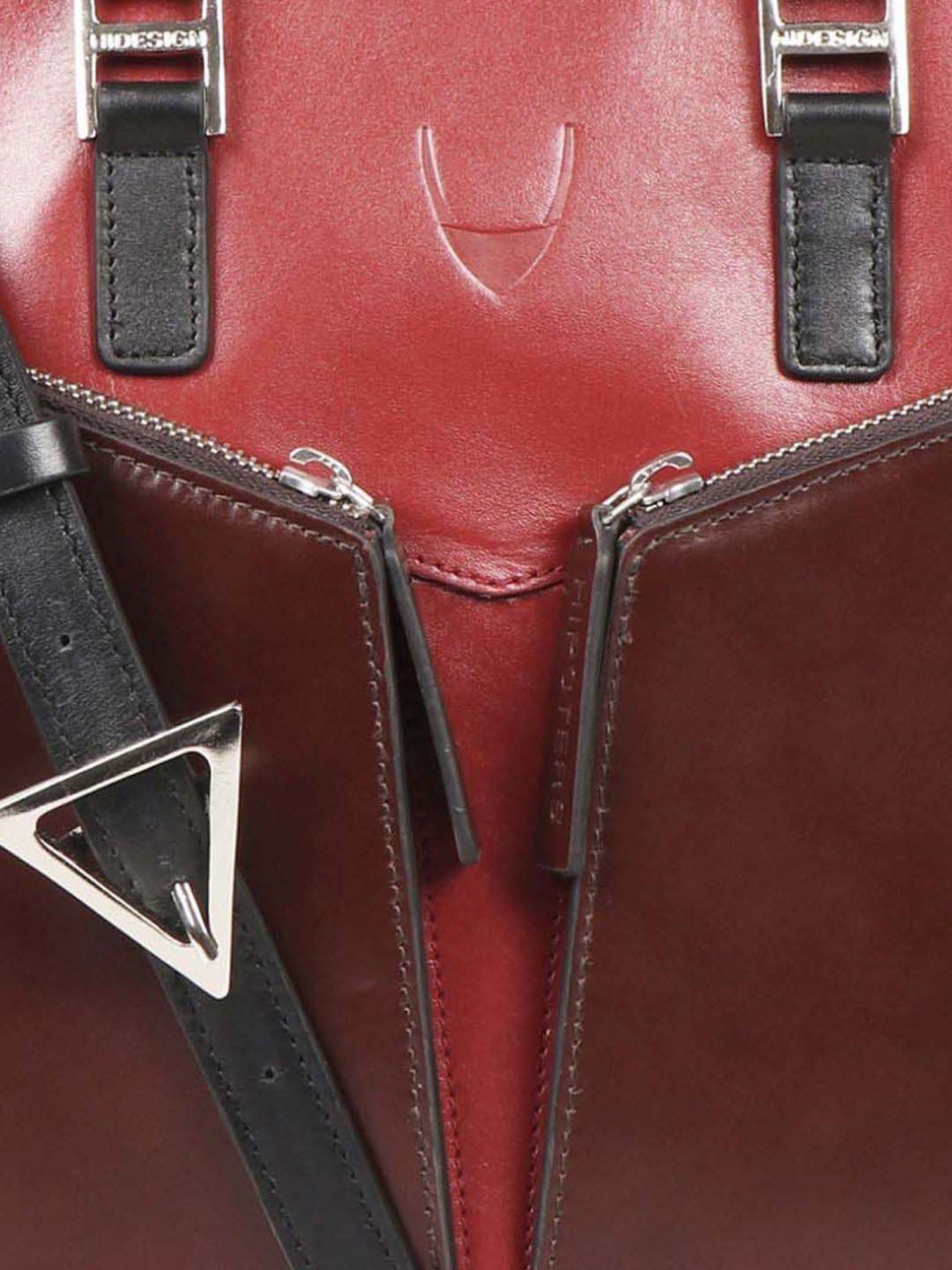 Hidesign Hipsters Vintage 01 Brown Leather Large Messenger Bag