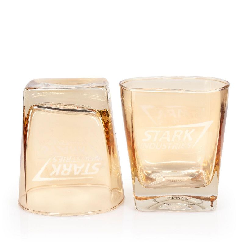 Surreal Entertainment Marvel Studios Action Figures Iron Man Stark Industries Tumbler Set | 2 Pack