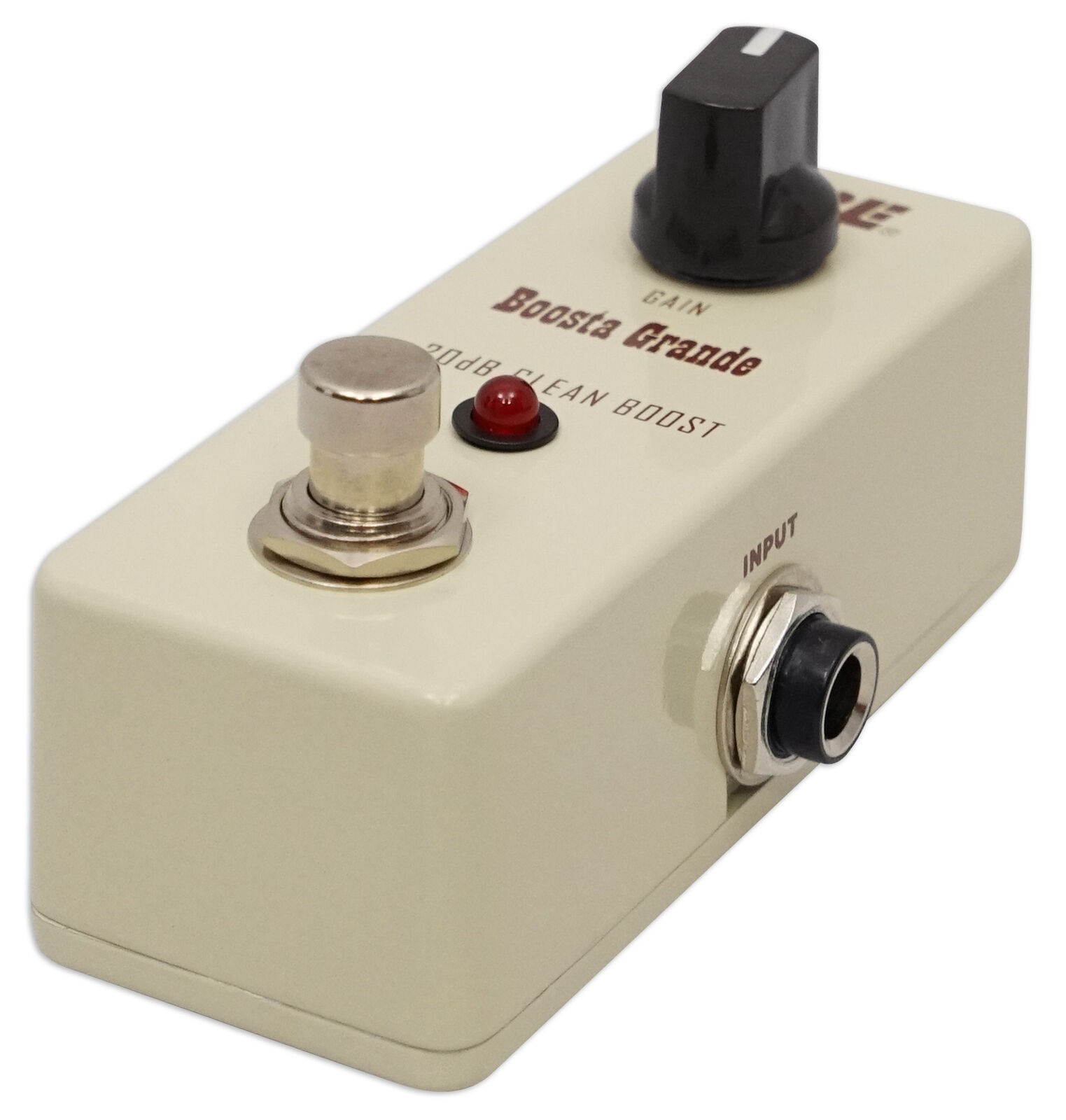 BBE Mini Boosta Grande 20db Transparent Boost Stomp Pedal+Wireless Headphones