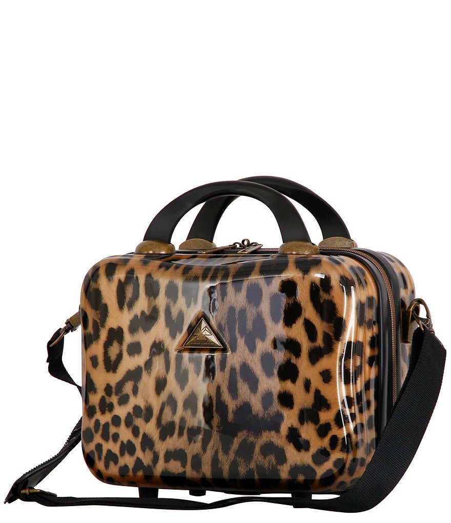 ROYCE New York Leather Large Cosmetic Bag