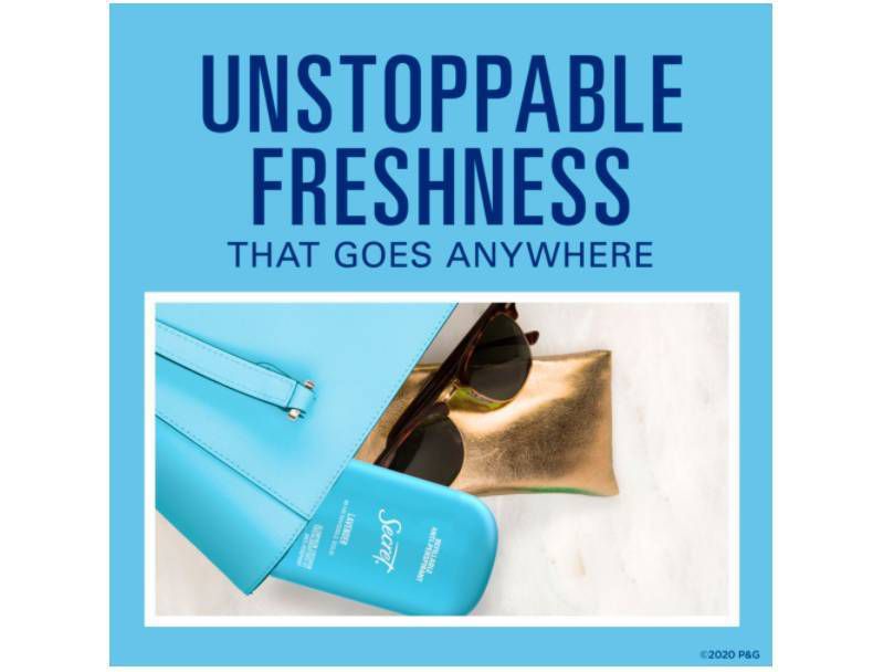 Secret Refillable Invisible Solid Antiperspirant & Deodorant Lavender scent - 2oz