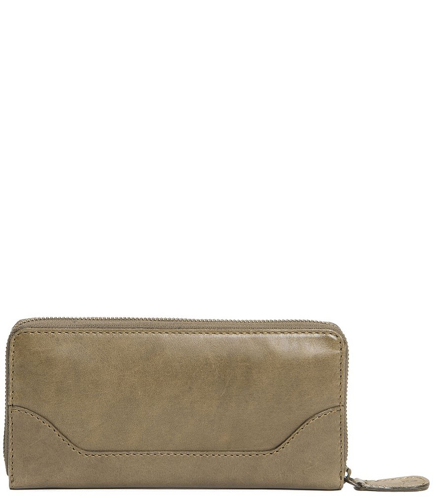 Frye Melissa Leather Zip Wallet