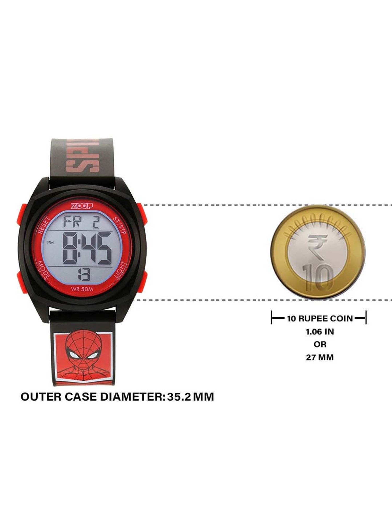 Zoop NS16017PP01 Unisex Digital Watch