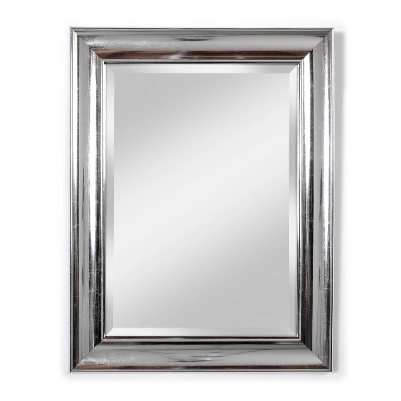 21" X 27" Concert Beveled Glass Wall Mirror Silver - Alpine Art & Mirror