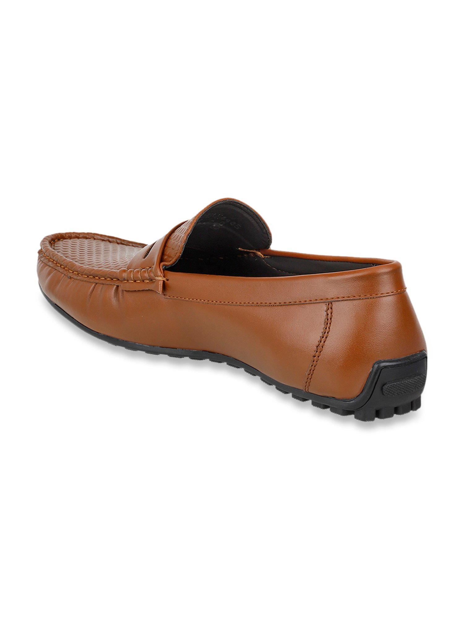 Carlton London Men's Tan Casual Loafers