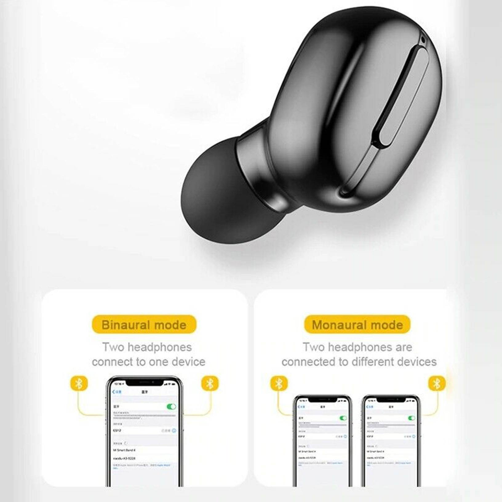 Universal Wireless Bluetooth 5.0 Earphones Headphones Mini Earbuds Headsets