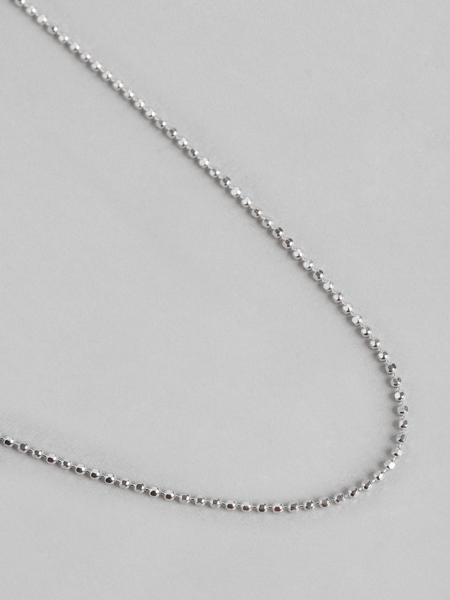 Zavya Sleek and Modern Golden Plated 92.5 Sterling Silver Box Chain