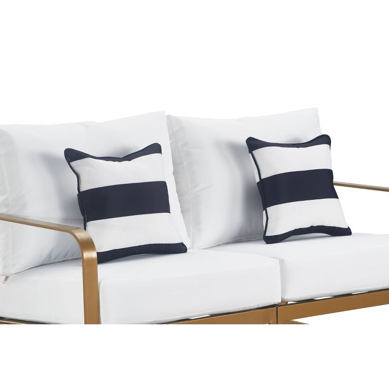 Mirabelle Outdoor Sofa  - Gold - Adore Decor