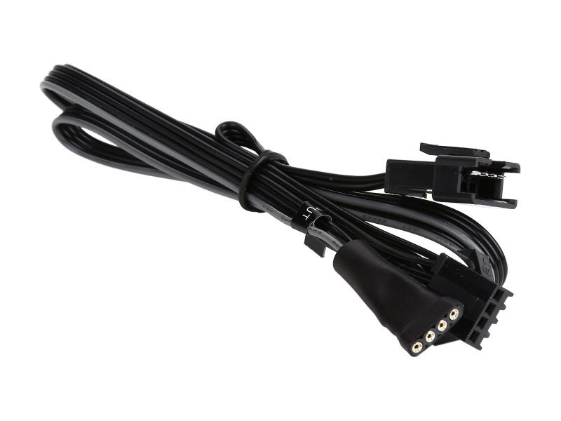 Graphics Card 6+2Pin 8Pin Male to Male Adapter Power Cable for Great Wall Dragon Module Power Supply with Net Cover,Black,about 58cm