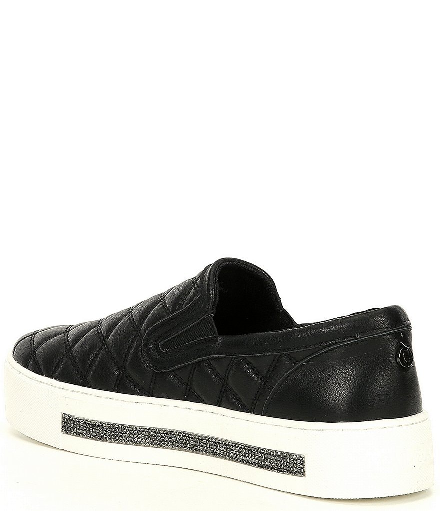 Carvela Jed Quilt 2 Quilted Leather Sneakers