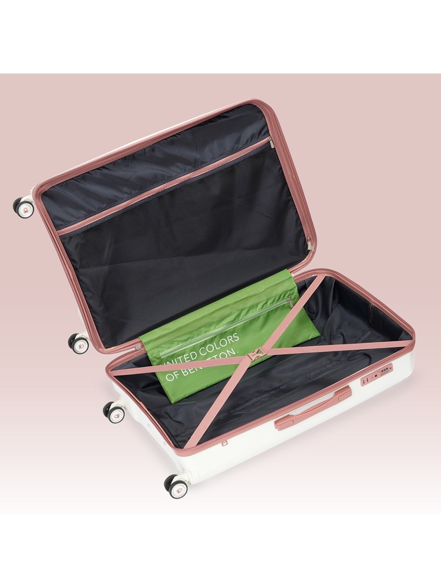 Perquisite Y2K Luxe Range Black Hard 20" Cabin Luggage